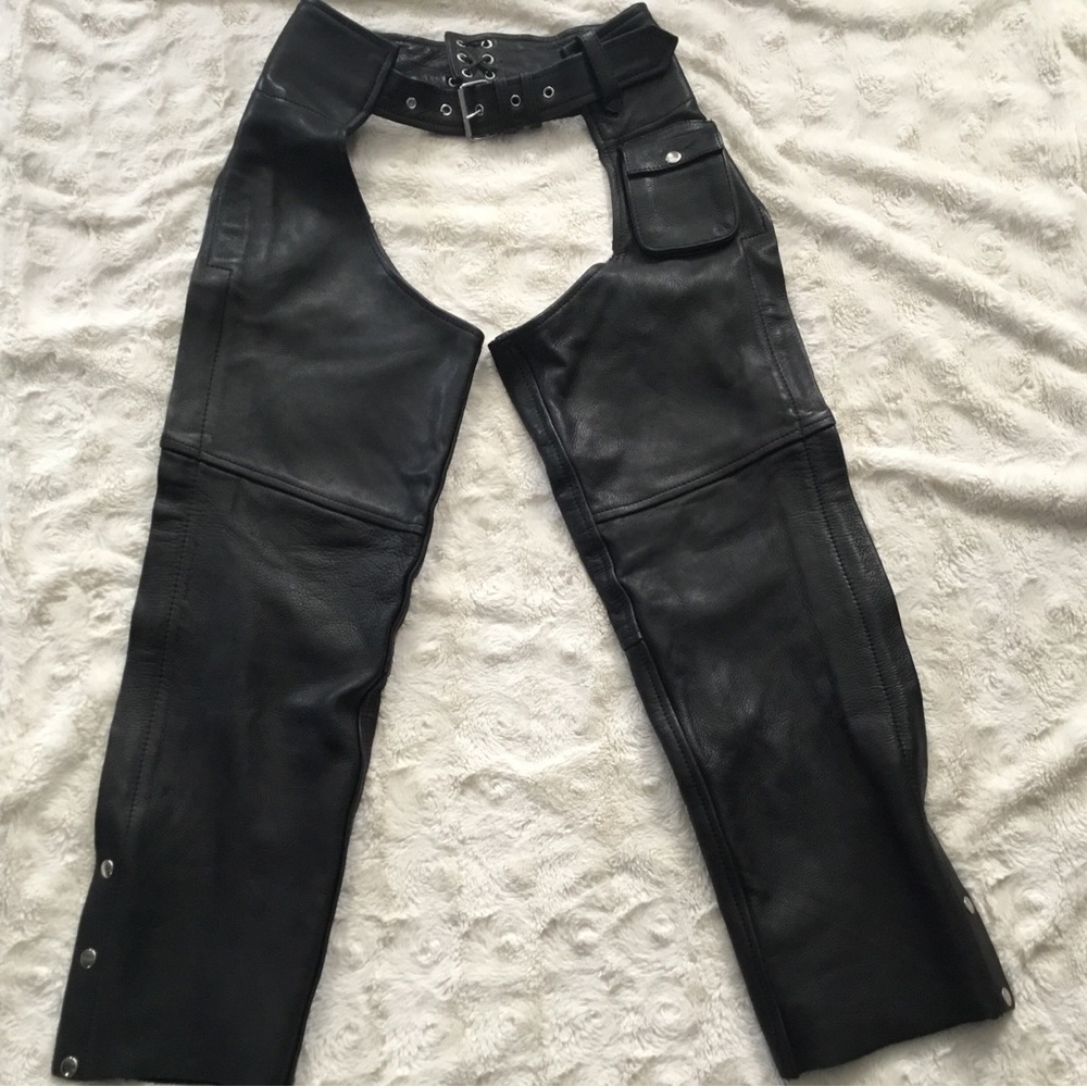 Women’s leather chaps